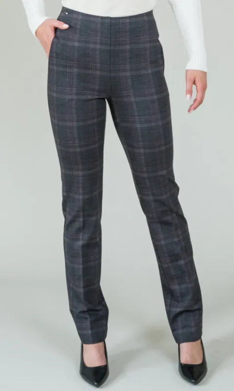Plaid Straight Leg Pocket Pant sold by Revolution Boutique
