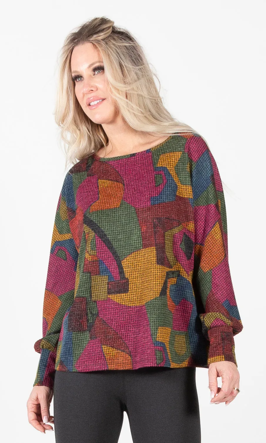 Boatneck Dolman Top sold by Revolution Boutique