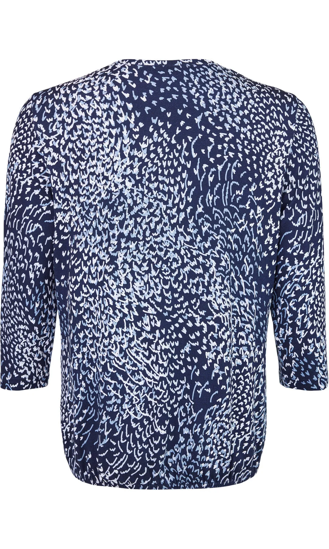 3/4 Sleeve Round Neck Top sold by Revolution Boutique product image thumbnail 3