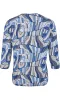 3/4 Sleeve Round Neck Top sold by Revolution Boutique