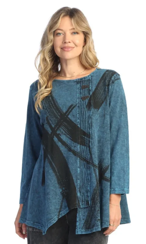 Cotton Faux Wrap Tunic Top sold by Revolution Boutique