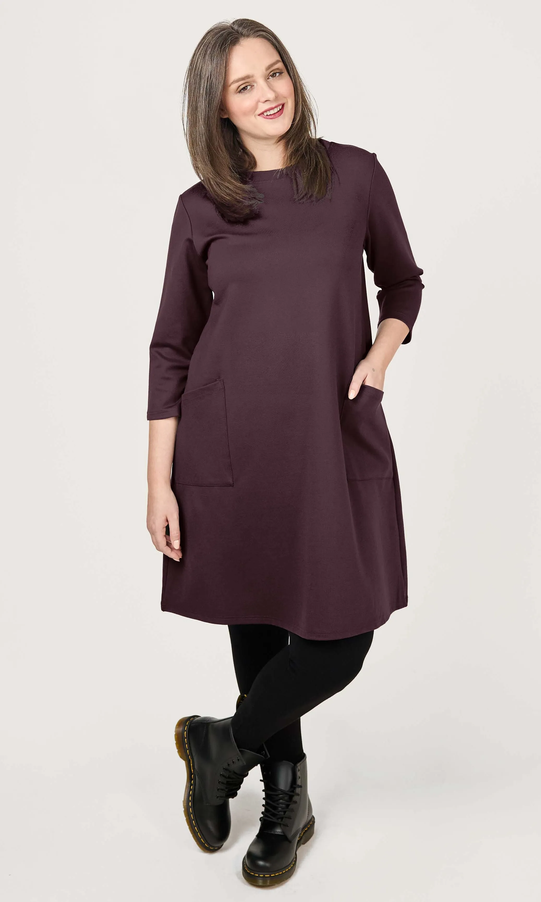 A Line Pocket Dress sold by Revolution Boutique