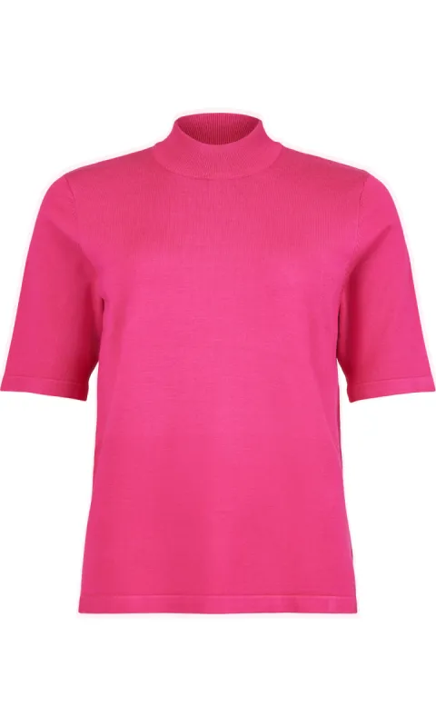 Mock Neck Elbow Sleeve Top sold by Revolution Boutique