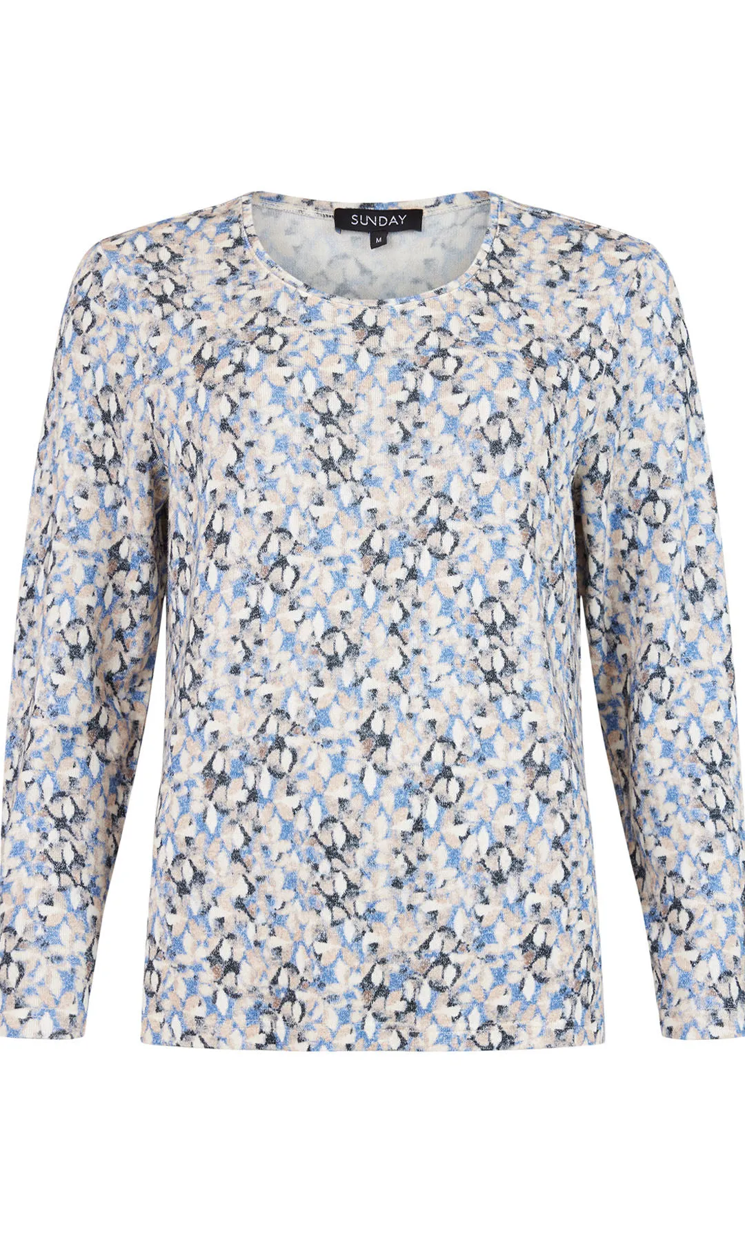 3/4 Sleeve Round Neck Top sold by Revolution Boutique