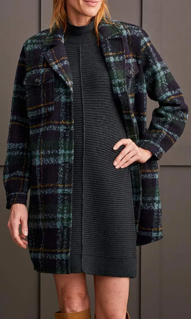 Plaid Shacket sold by Revolution Boutique