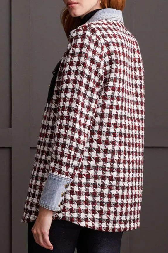 Denim Detail Fancy Shacket sold by Revolution Boutique product image thumbnail 2