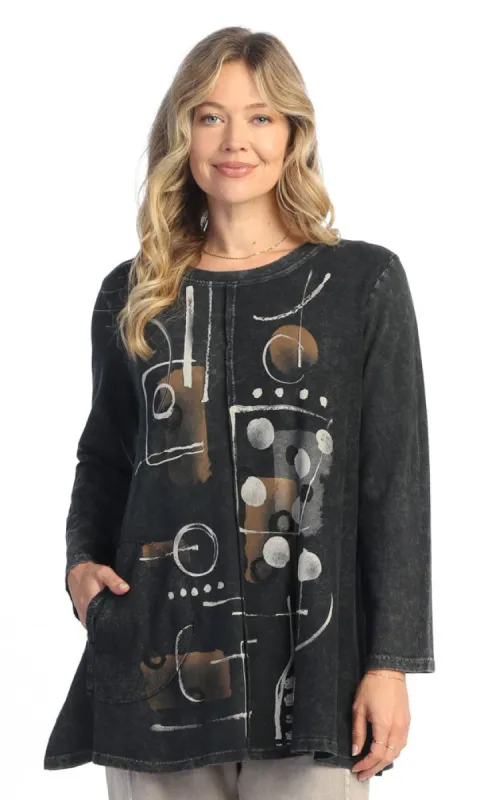 French Terry Tunic Top sold by Revolution Boutique