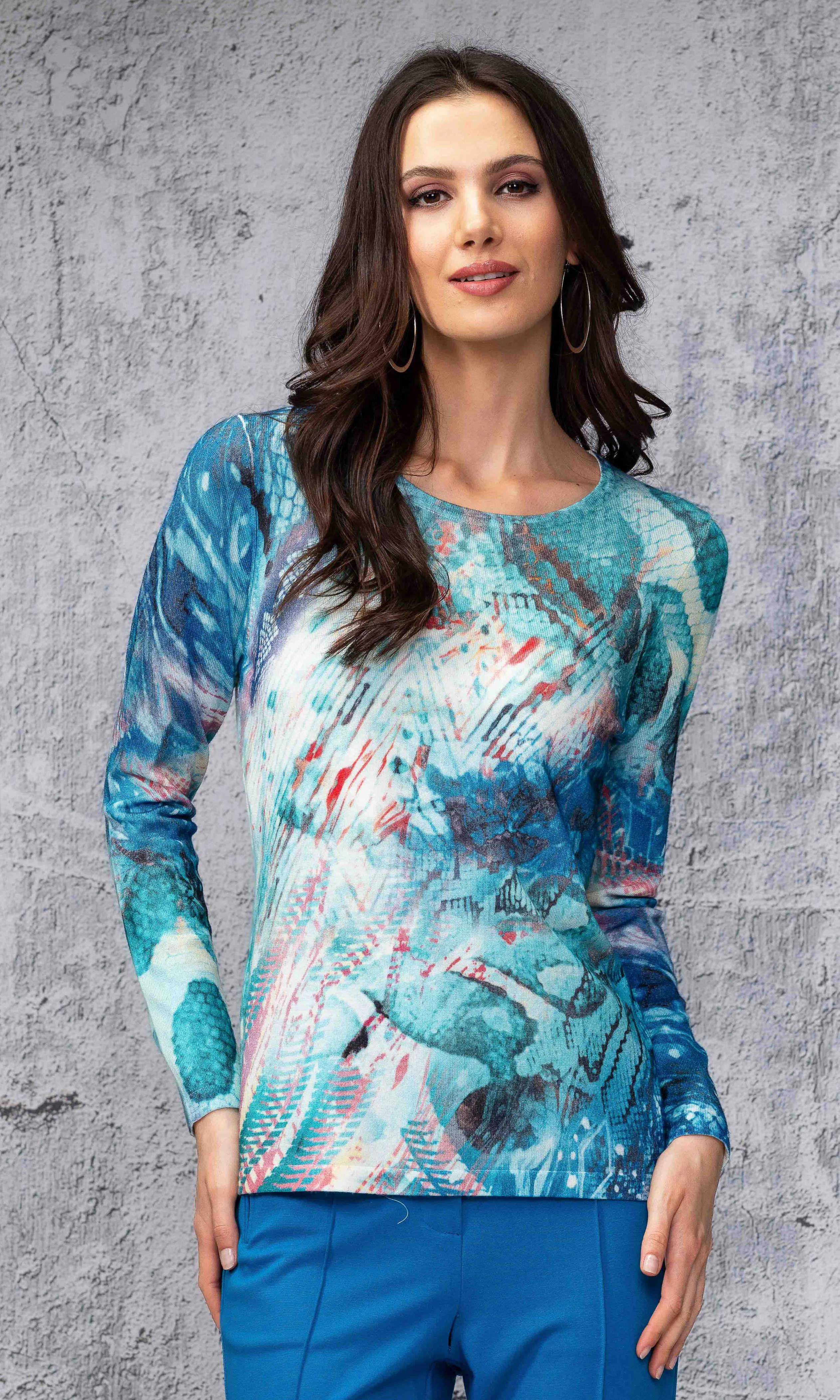 Lightweight Crew Neck Sweater sold by Revolution Boutique