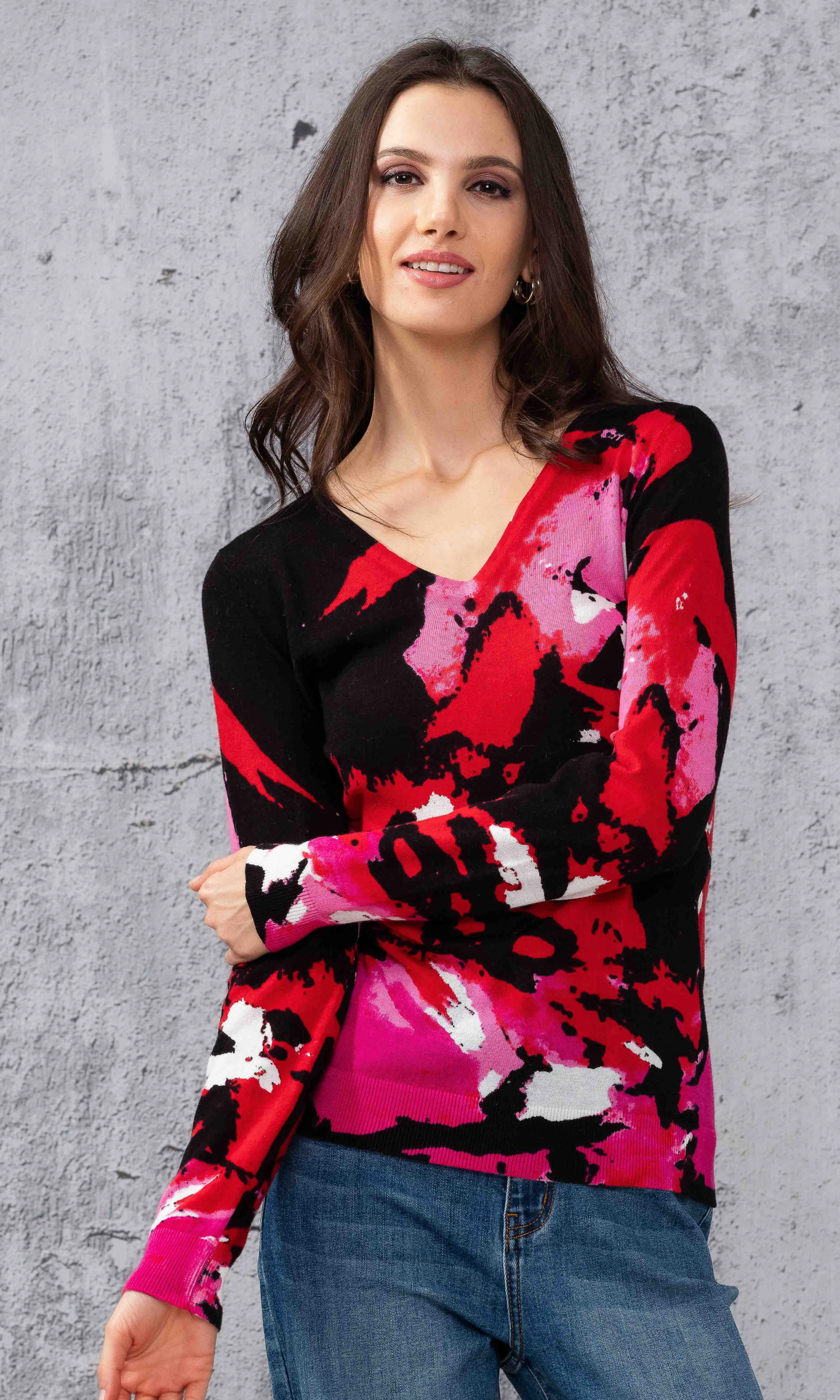 V Neck Lightweight Sweater sold by Revolution Boutique