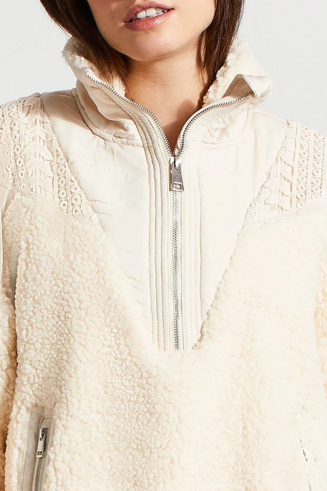 Sherpa Pullover Jacket sold by Revolution Boutique product image thumbnail 4