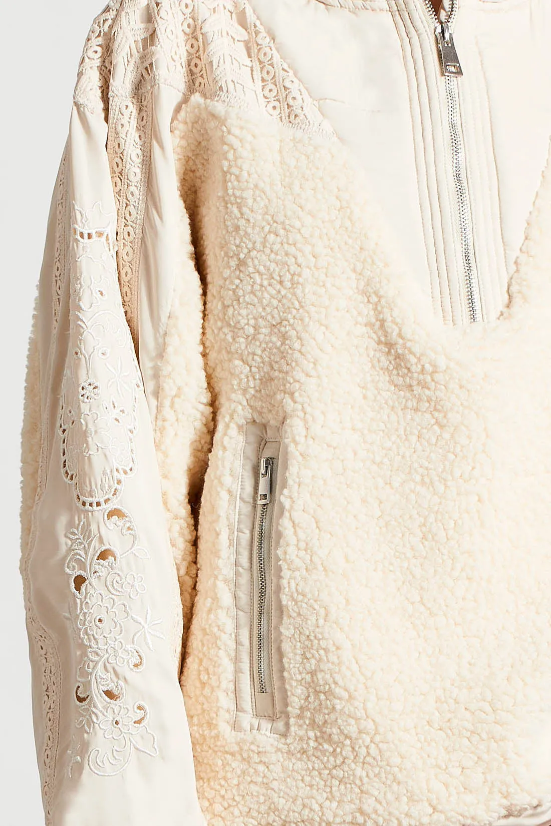 Sherpa Pullover Jacket sold by Revolution Boutique product image thumbnail 3