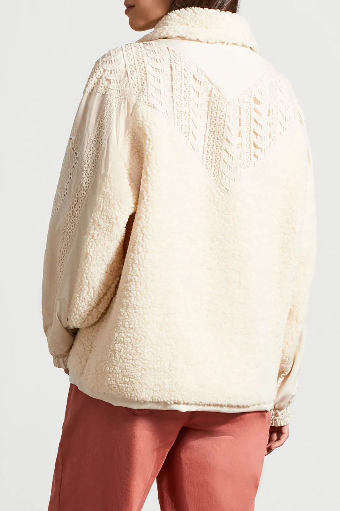 Sherpa Pullover Jacket sold by Revolution Boutique product image thumbnail 2