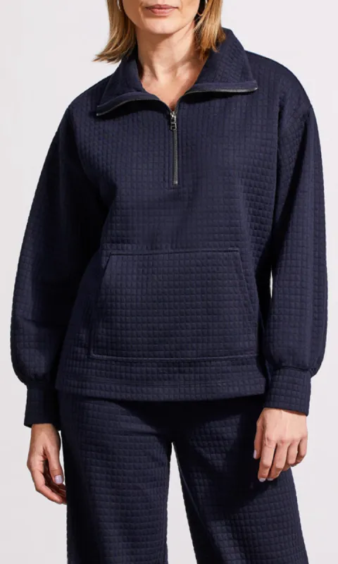 Kangaroo Zip Neck Sweater sold by Revolution Boutique