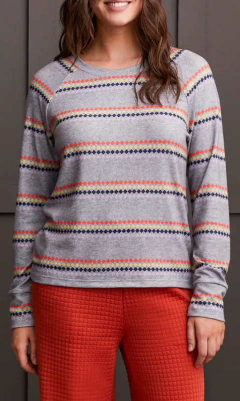 Raglan Crew Neck Top sold by Revolution Boutique