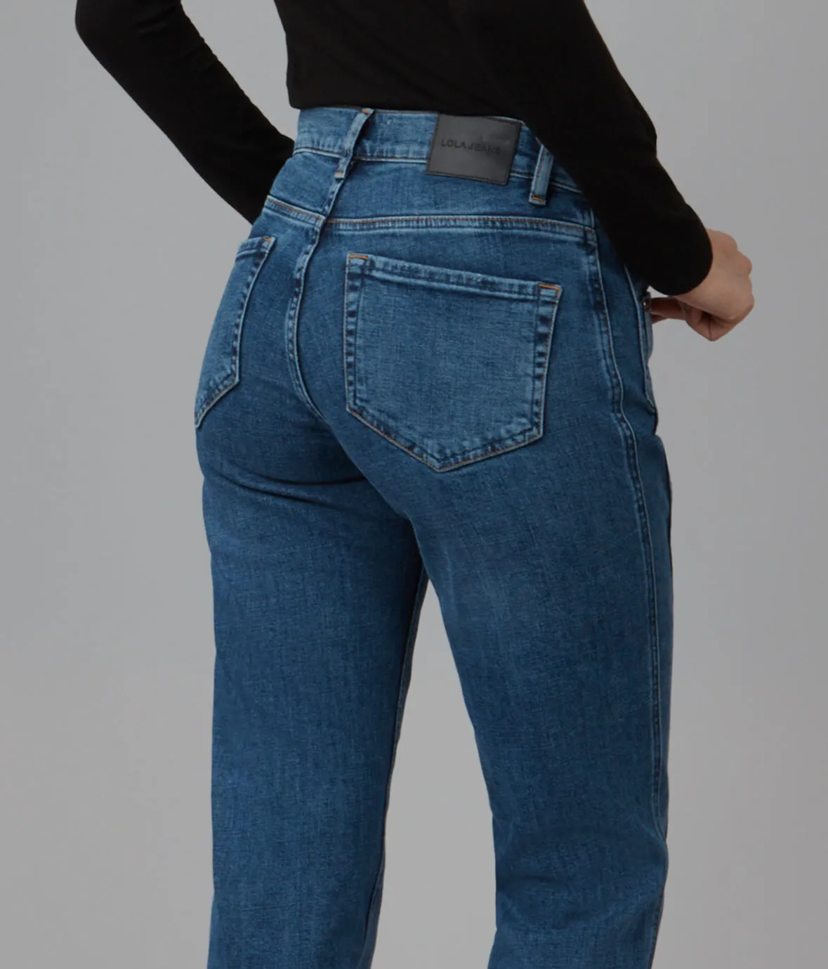 Mid Rise Straight Leg Jean sold by Revolution Boutique product image thumbnail 2