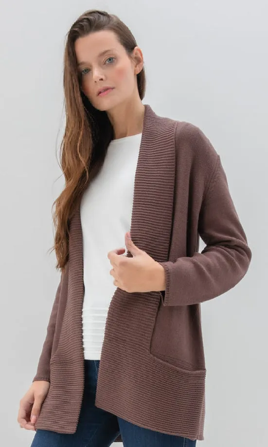 Lapel Pocket Cardigan sold by Revolution Boutique