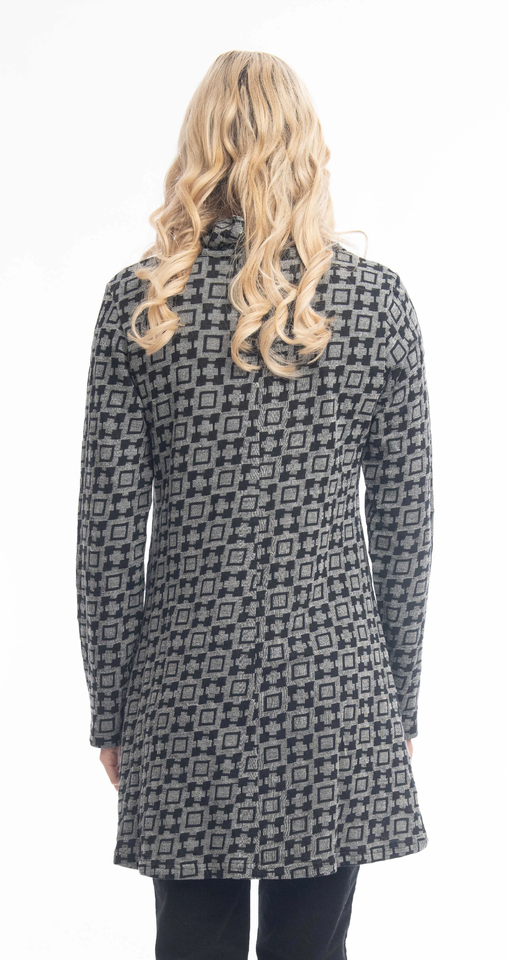 Geometric Flare Tunic Top sold by Revolution Boutique product image thumbnail 2