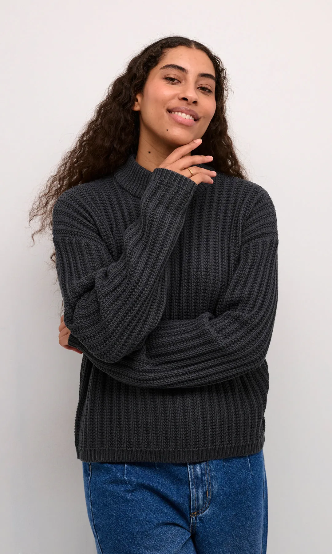 Drop Shoulder Sweater sold by Revolution Boutique product image thumbnail 3