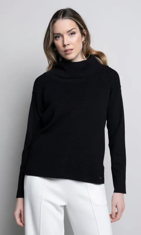 Button Trim Textured Sweater sold by Revolution Boutique