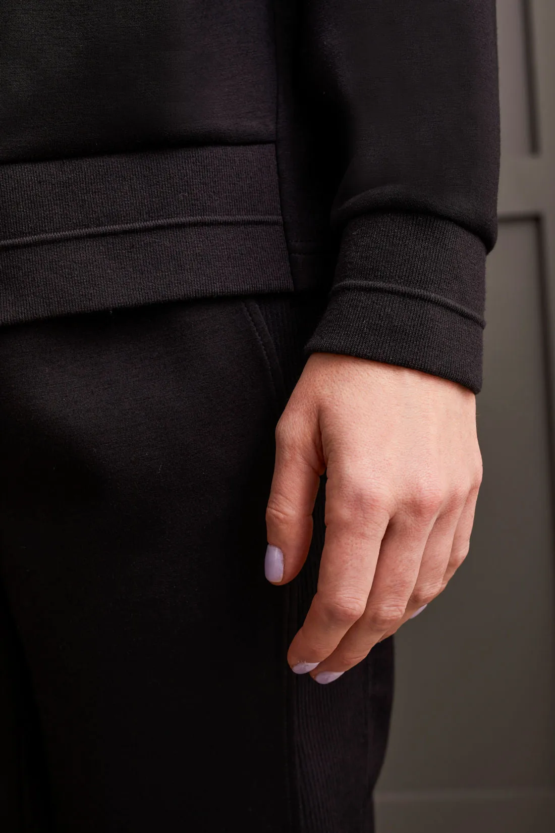 Rib Detail Hoodie sold by Revolution Boutique product image thumbnail 4