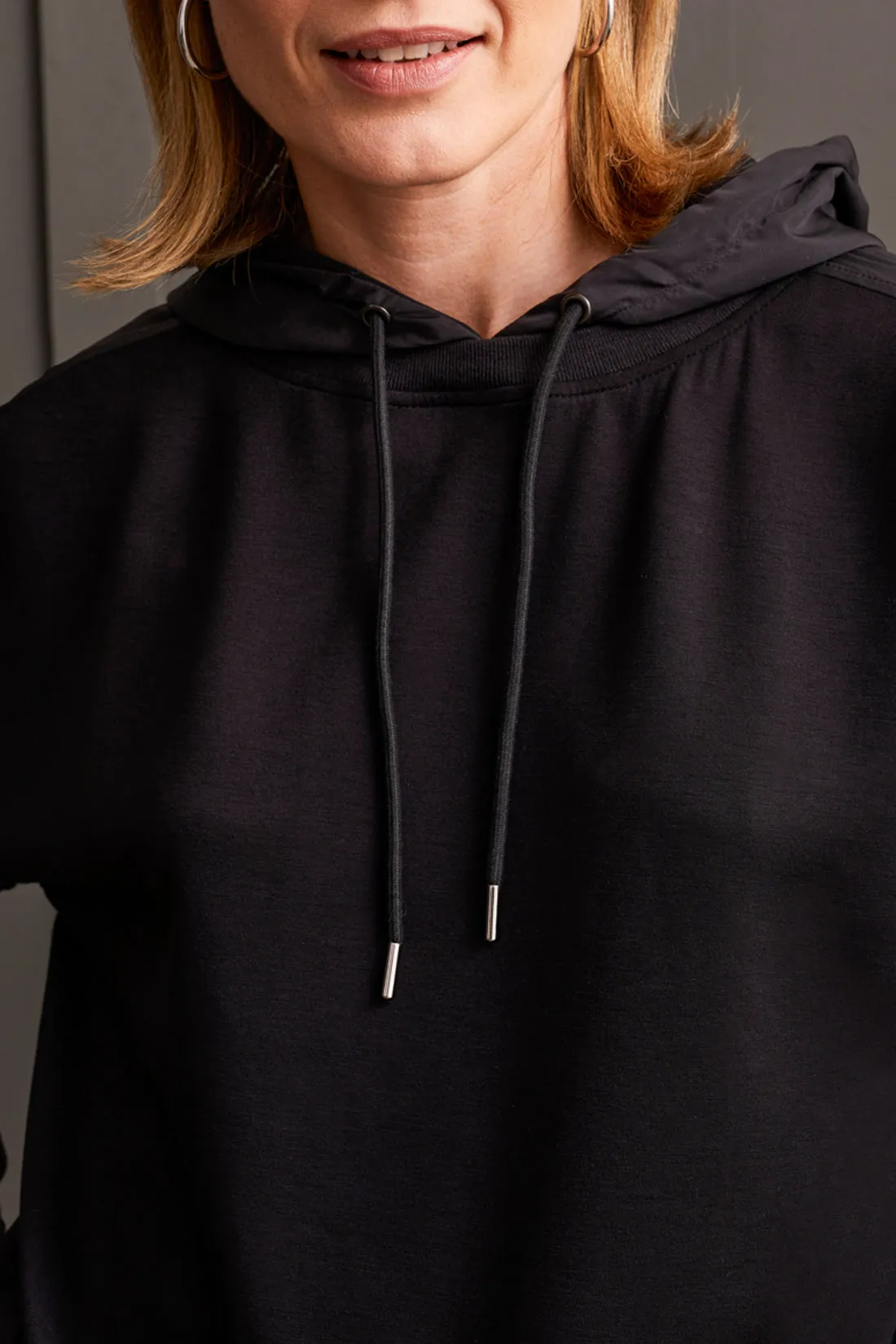 Rib Detail Hoodie sold by Revolution Boutique product image thumbnail 3