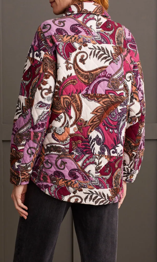 Paisley Quilted Shacket sold by Revolution Boutique product image thumbnail 2