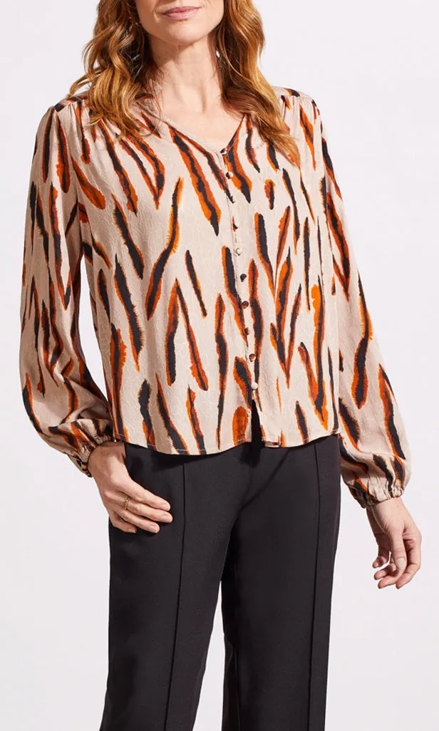 Button Front Blouse sold by Revolution Boutique