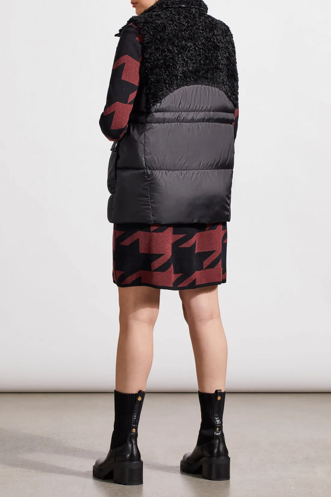 Sherpa Nylon Combo Vest sold by Revolution Boutique product image thumbnail 2