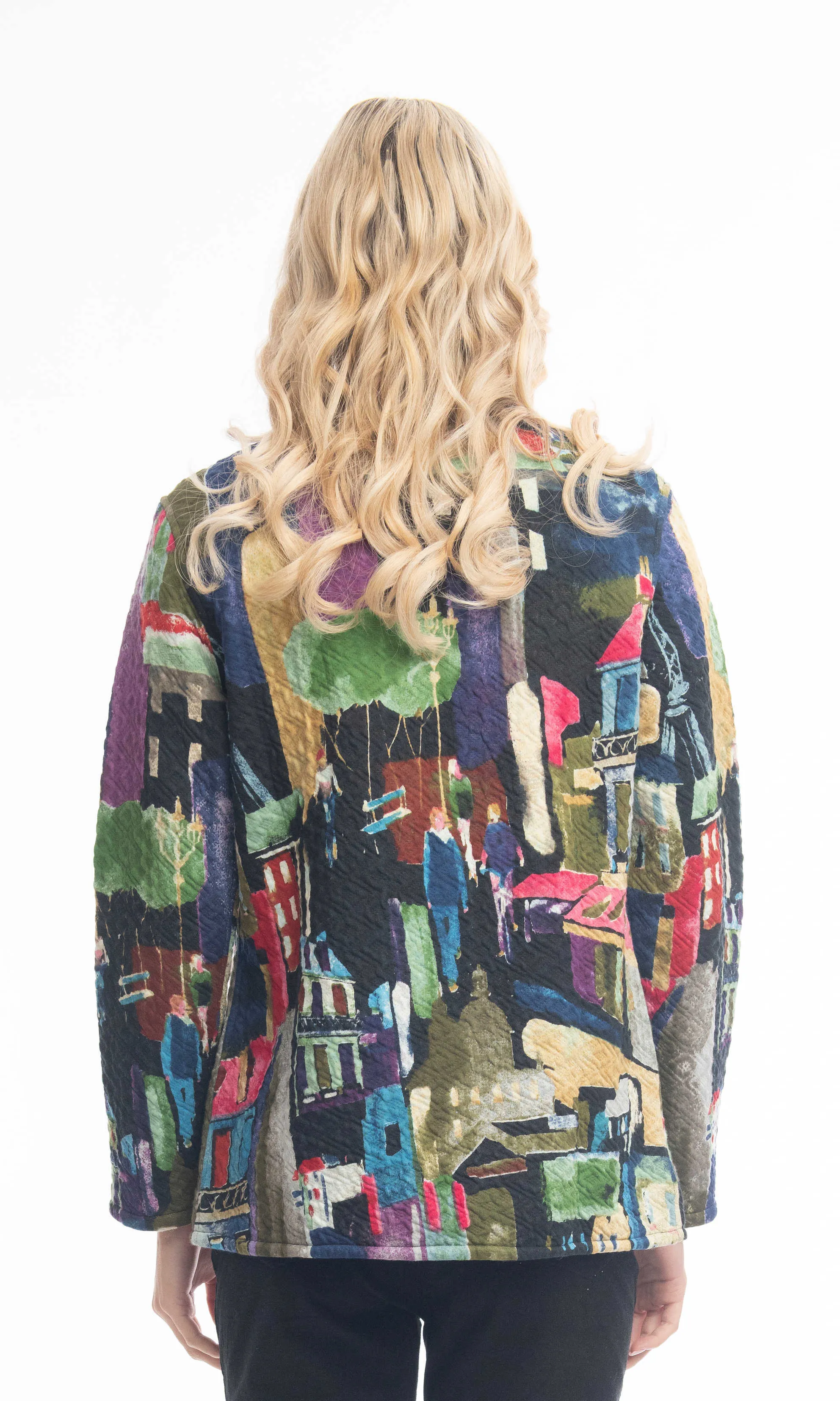 Reversible Quilted Zip Jacket sold by Revolution Boutique product image thumbnail 2