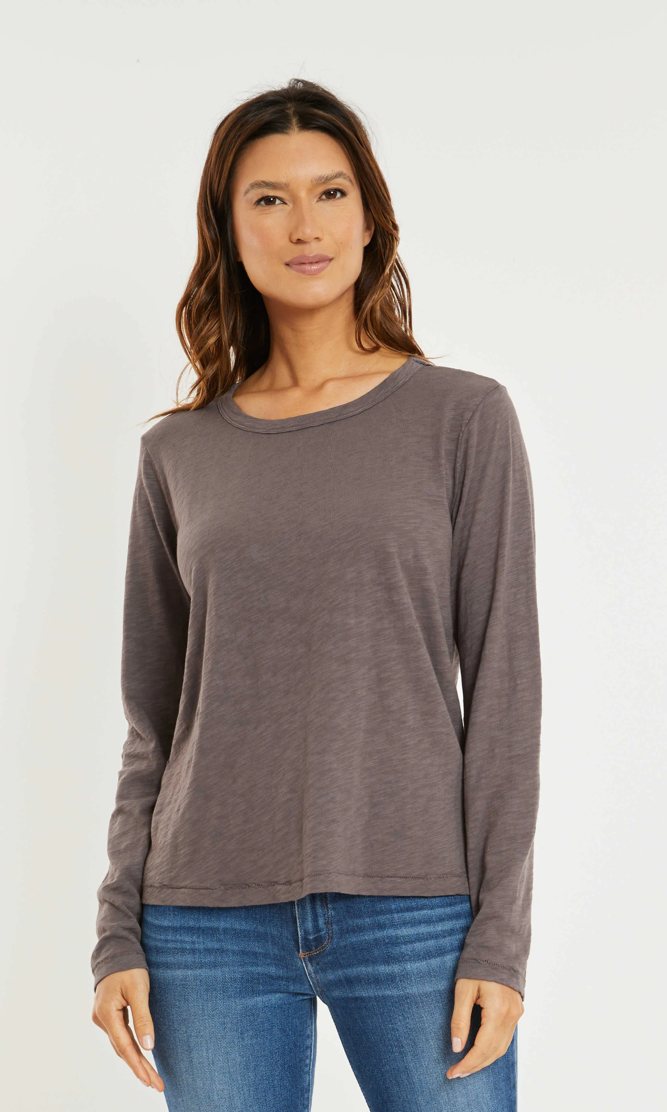 Long sleeve Cotton Top sold by Revolution Boutique