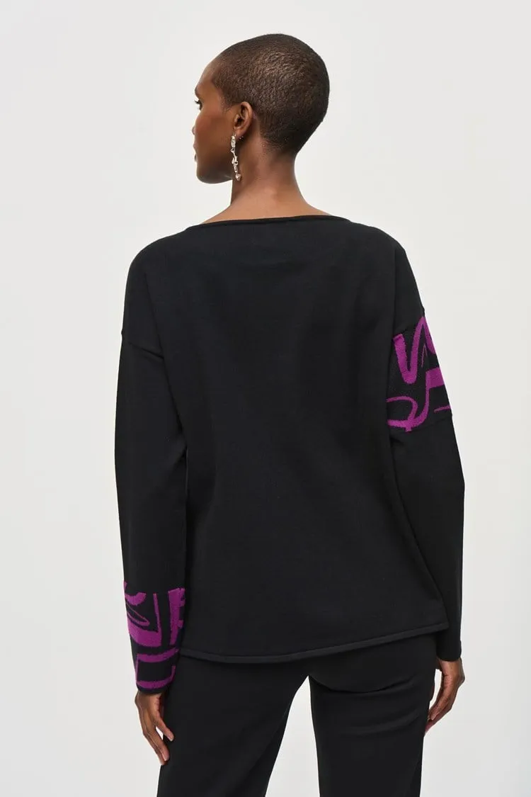 Ribkoff Color Block Sweater sold by Revolution product image thumbnail 2