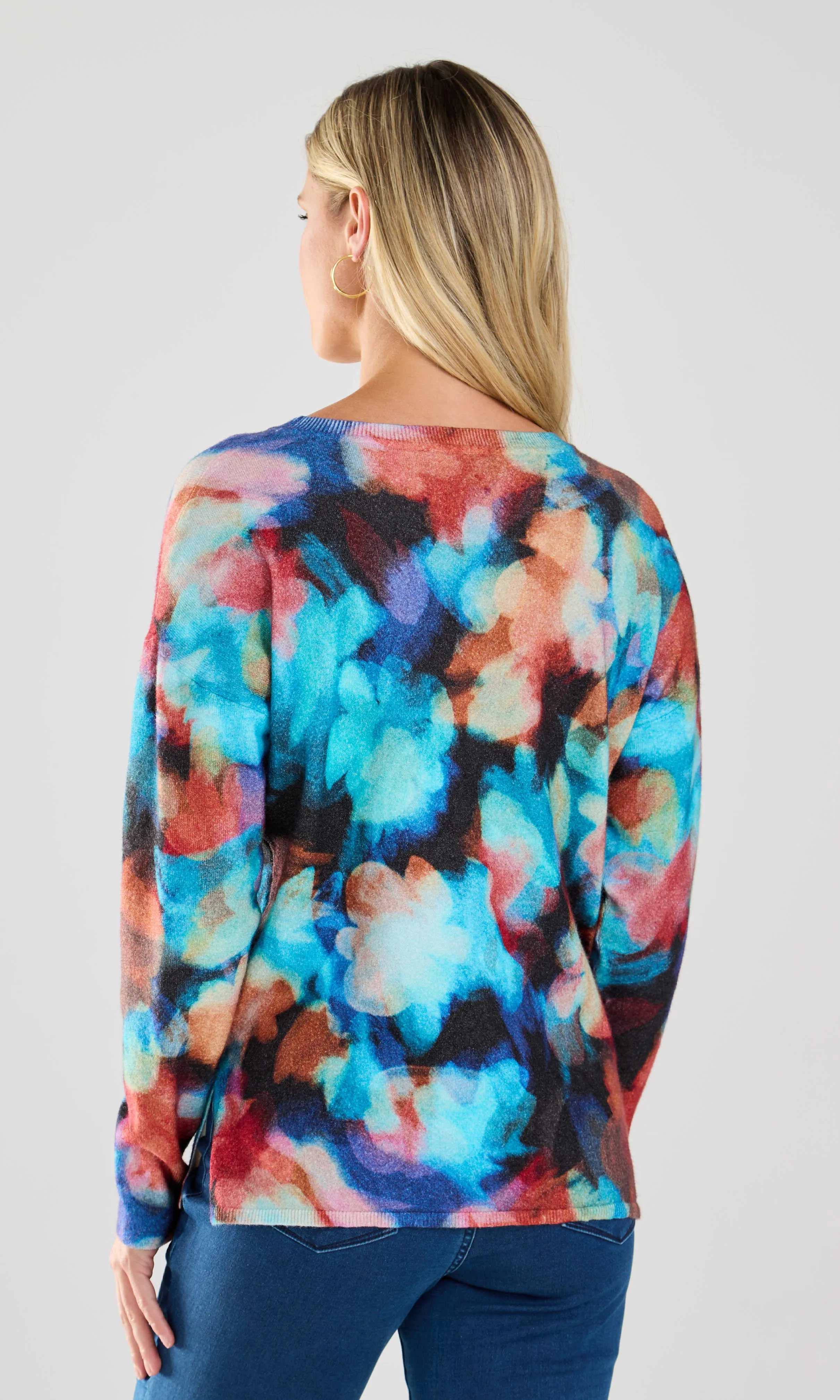 Printed Noatneck Knit Top sold by Revolution Boutique product image thumbnail 2