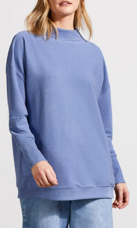Funnel Neck Tunic Sweater sold by Revolution Boutique