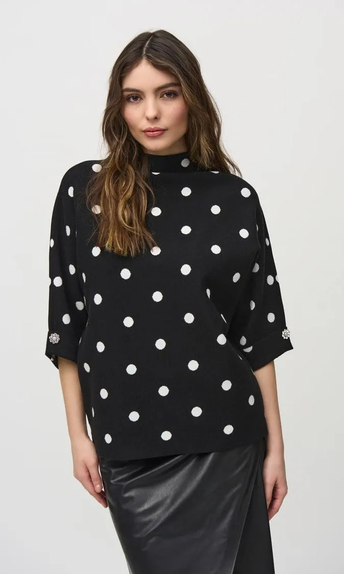 Ribkoff Dotted Dolman Sweater sold by Revolution