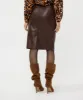 Vegan Leather Pencil Skirt sold by Revolution Boutique