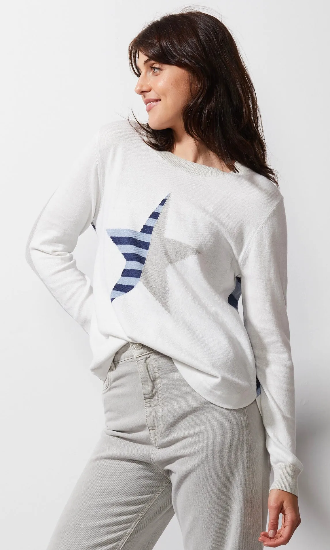 Cashmere Stripey Stardom sold by Revolution Boutique