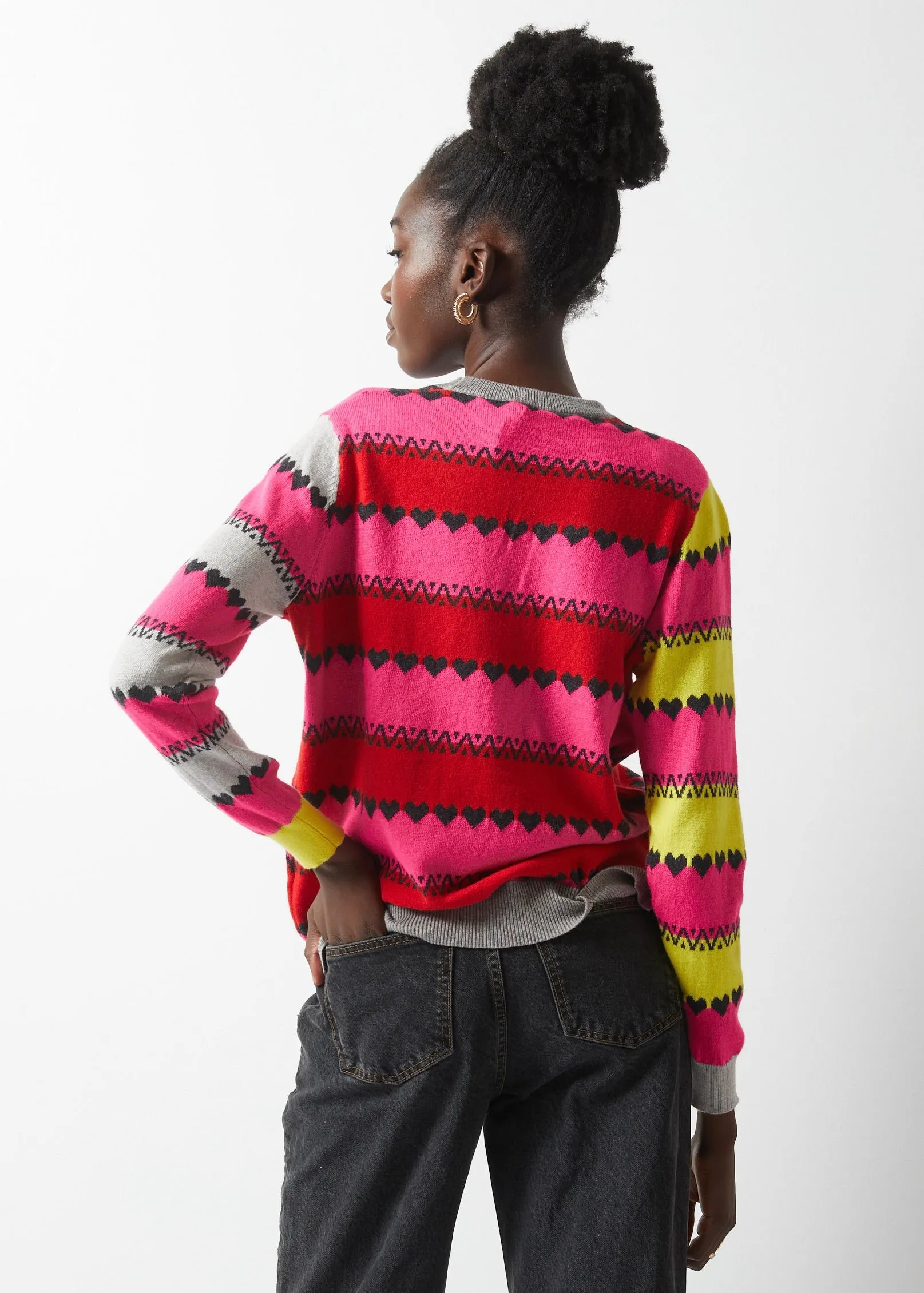 Cashmere Hearfelt Sweater sold by Revolution Boutique product image thumbnail 2