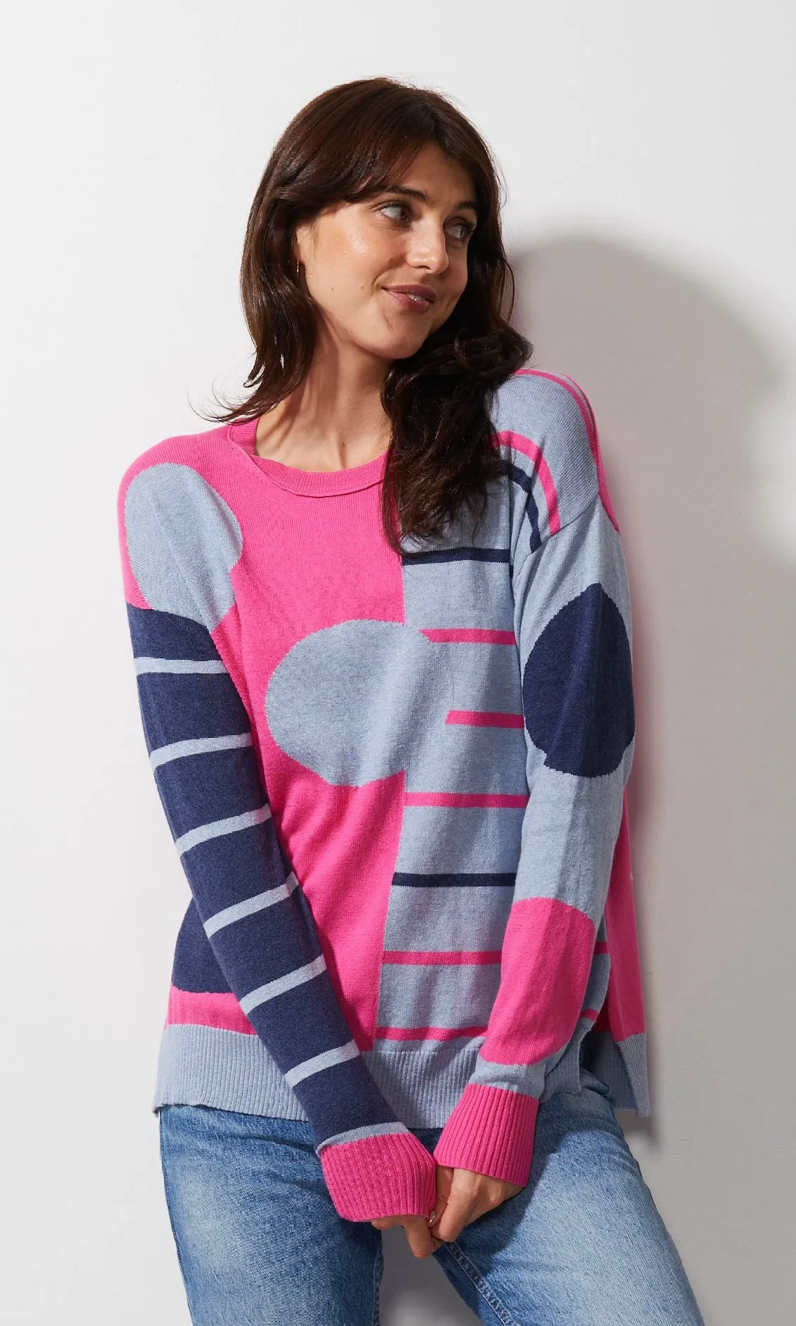 Cashmere Spot On Stripes sold by Revolution Boutique