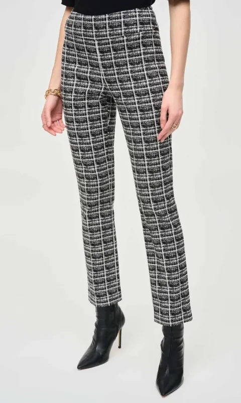 Ribkoff Jacquard Plaid Pant sold by Revolution Boutique