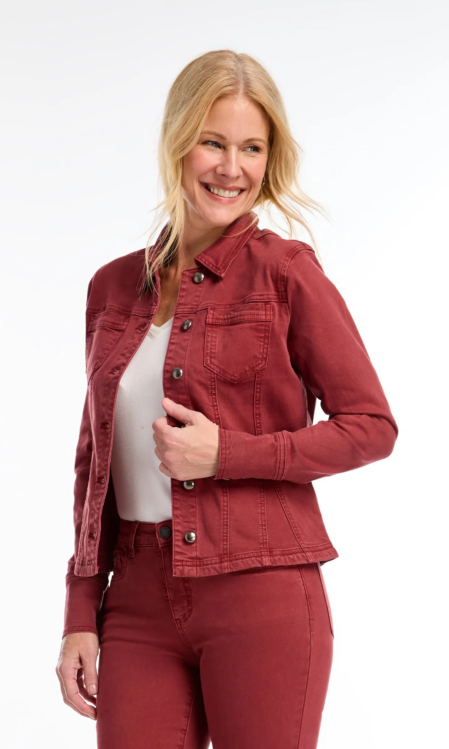 Flare Crop Shacket sold by Revolution Boutique