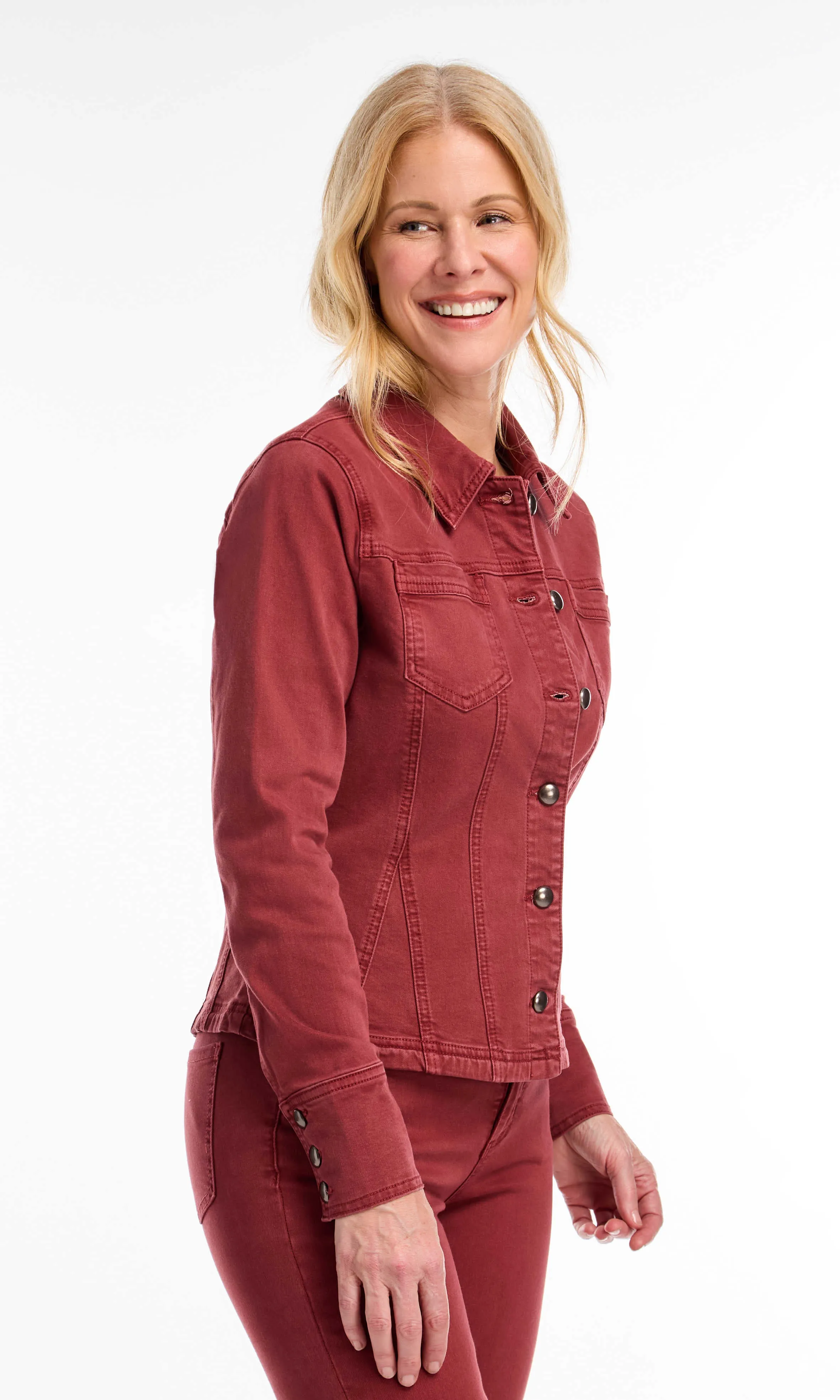 Flare Crop Shacket sold by Revolution Boutique product image thumbnail 5