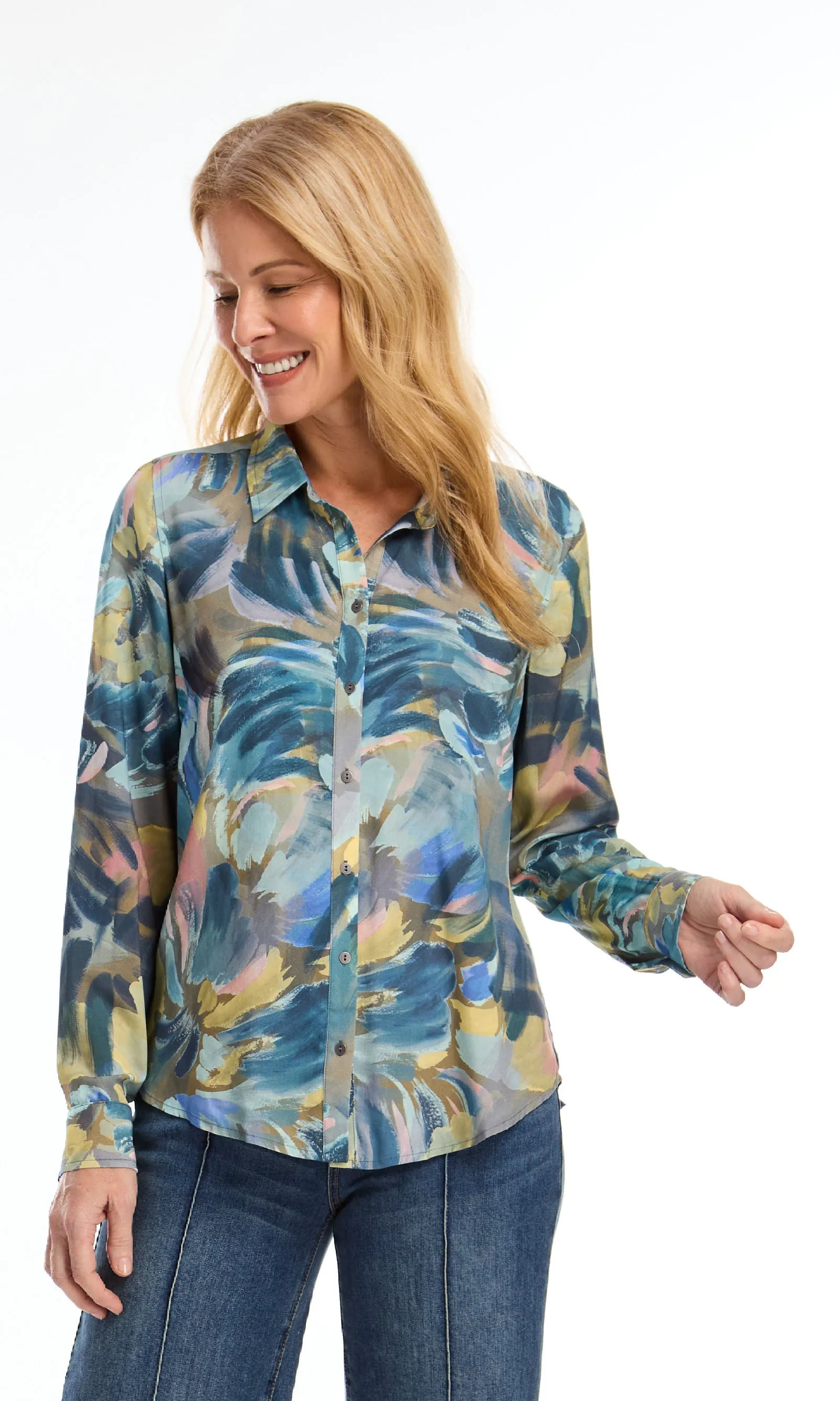 Button Up Blouse sold by Revolution Boutique