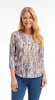 Abstract Henley Top sold by Revolution Boutique