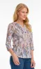 Abstract Henley Top sold by Revolution Boutique