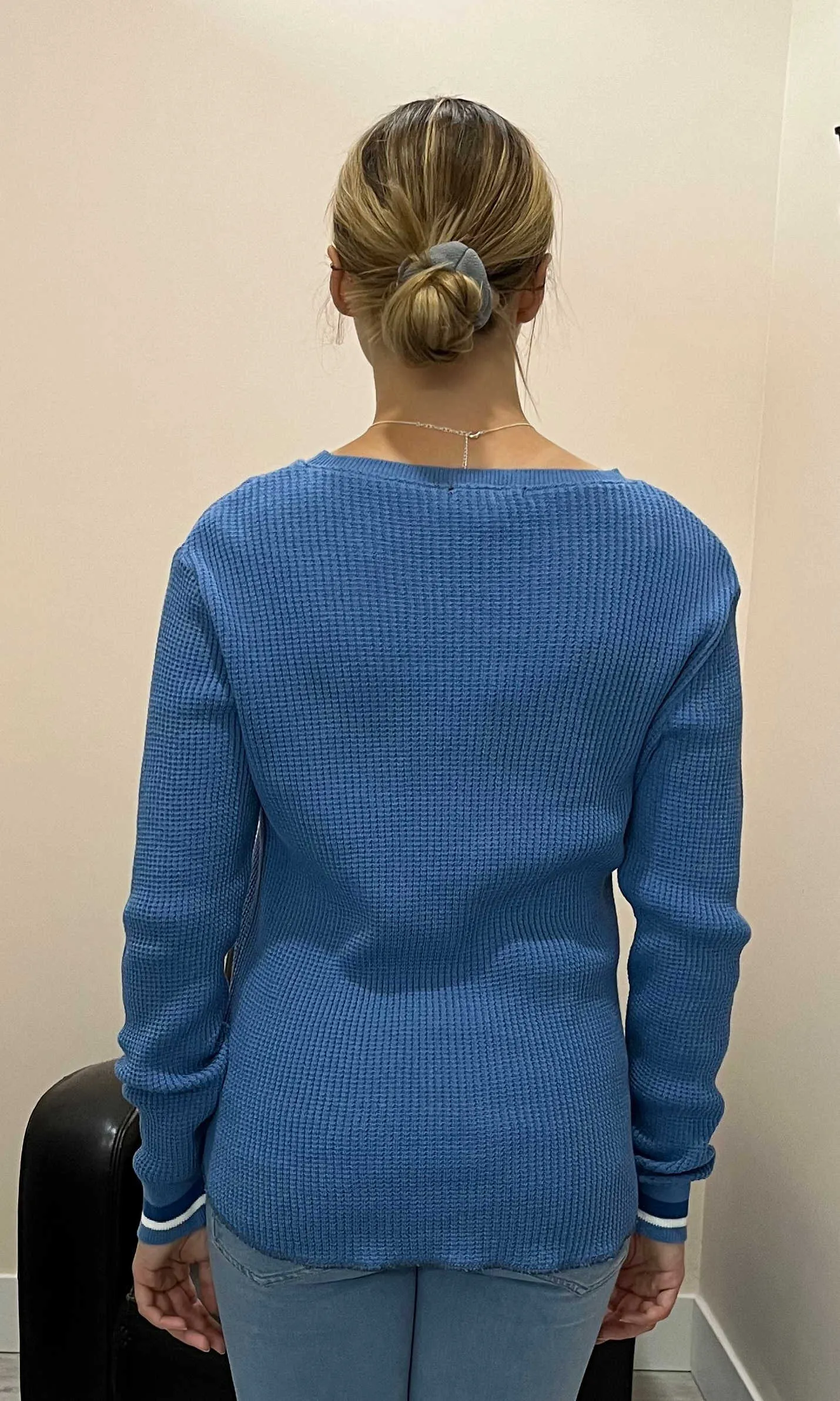 Cotton Waffle Knit Sweatshirt sold by Revolution product image thumbnail 5