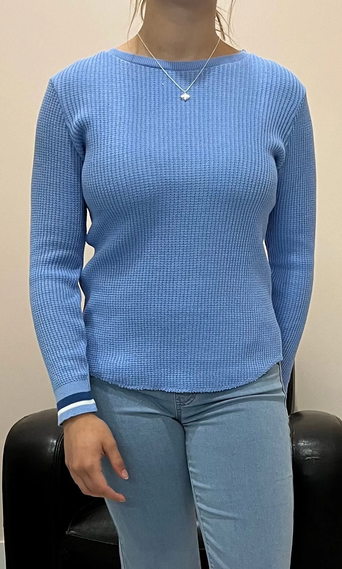 Cotton Waffle Knit Sweatshirt sold by Revolution product image thumbnail 2