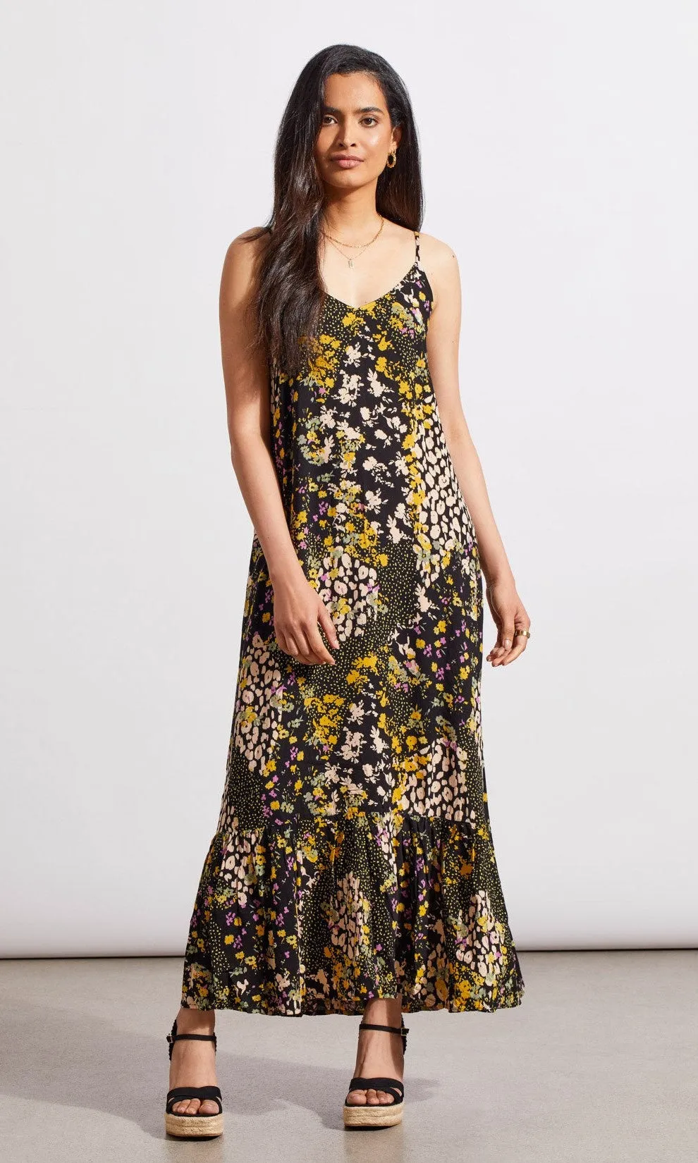 Bottom Frill Maxi Dress sold by Revolution Boutique