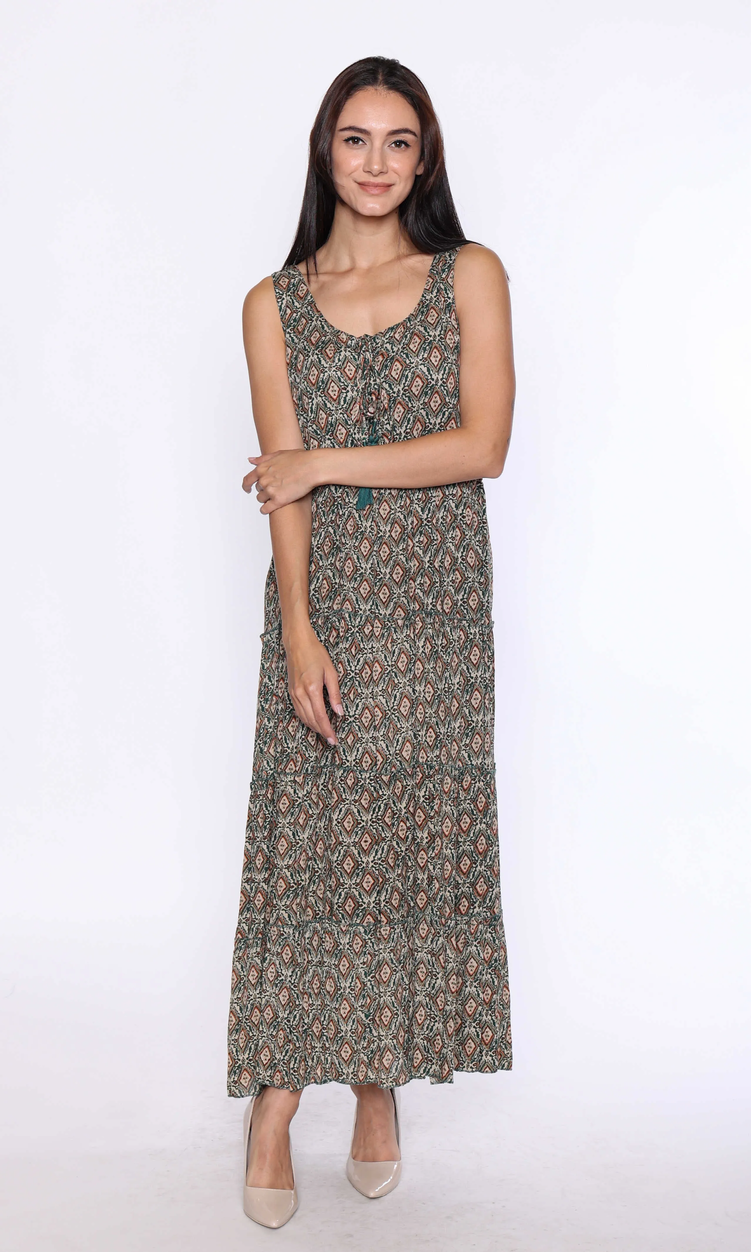 Tiered Maxi Dress sold by Revolution