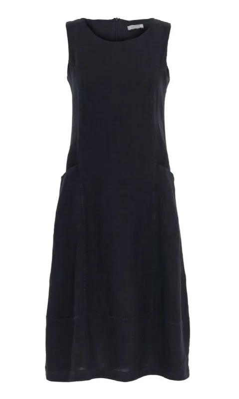 Linen Panel Pocket Dress sold by Revolution Boutique