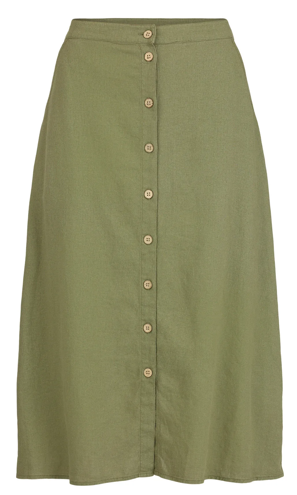 Button Down Maxi Skirt sold by Revolution